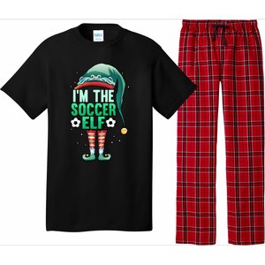 Christmas IM The Soccer Elf Football Goalie Goaltender Gift Pajama Set