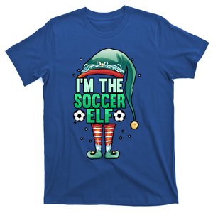 Christmas IM The Soccer Elf Football Goalie Goaltender Gift T-Shirt