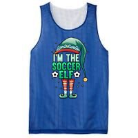 Christmas IM The Soccer Elf Football Goalie Goaltender Gift Mesh Reversible Basketball Jersey Tank