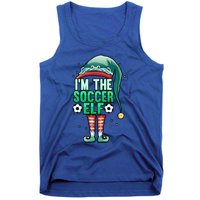 Christmas IM The Soccer Elf Football Goalie Goaltender Gift Tank Top