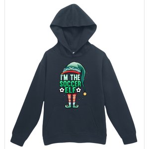 Christmas IM The Soccer Elf Football Goalie Goaltender Gift Urban Pullover Hoodie