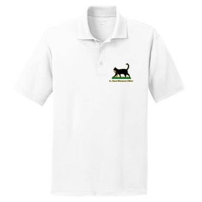 Cat I’Ll Tread Wherever I Want PosiCharge RacerMesh Polo