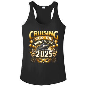 Cruising Into The New Year 2025 Family New Year Trip 2025 Ladies PosiCharge Competitor Racerback Tank