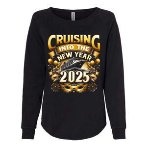 Cruising Into The New Year 2025 Family New Year Trip 2025 Womens California Wash Sweatshirt