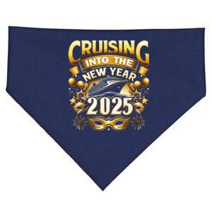 Cruising Into The New Year 2025 Family New Year Trip 2025 USA-Made Doggie Bandana