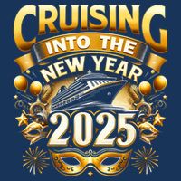 Cruising Into The New Year 2025 Family New Year Trip 2025 Long Sleeve Shirt