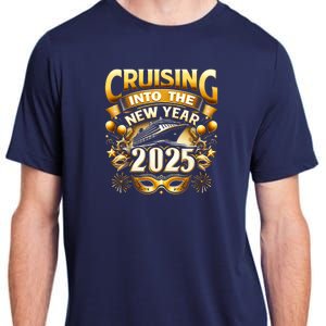 Cruising Into The New Year 2025 Family New Year Trip 2025 Adult ChromaSoft Performance T-Shirt