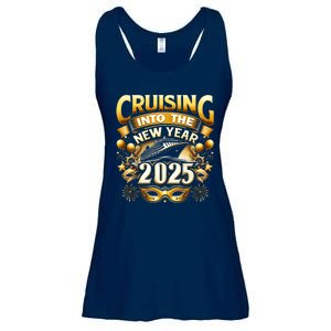 Cruising Into The New Year 2025 Family New Year Trip 2025 Ladies Essential Flowy Tank