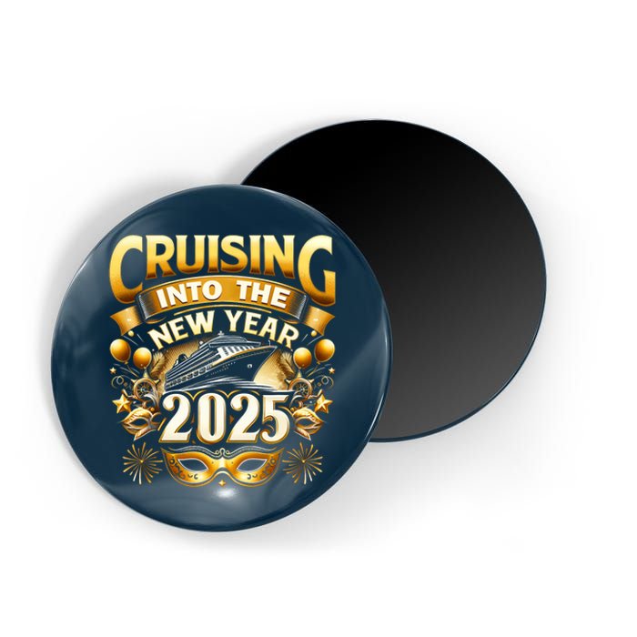 Cruising Into The New Year 2025 Family New Year Trip 2025 Magnet