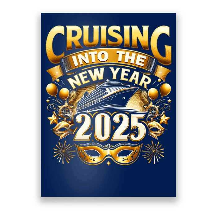 Cruising Into The New Year 2025 Family New Year Trip 2025 Poster