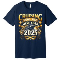 Cruising Into The New Year 2025 Family New Year Trip 2025 Premium T-Shirt