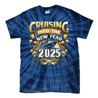 Cruising Into The New Year 2025 Family New Year Trip 2025 Tie-Dye T-Shirt