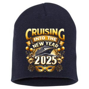 Cruising Into The New Year 2025 Family New Year Trip 2025 Short Acrylic Beanie