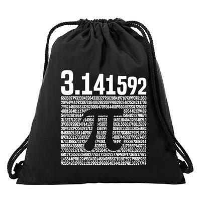 Coincidence I Think Not 3 14 Pie Love Math Day Happy Pi Day Gift Drawstring Bag