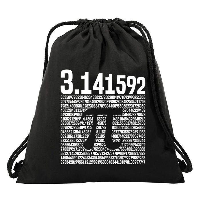 Coincidence I Think Not 3 14 Pie Love Math Day Happy Pi Day Gift Drawstring Bag
