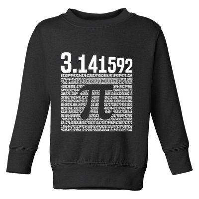 Coincidence I Think Not 3 14 Pie Love Math Day Happy Pi Day Gift Toddler Sweatshirt