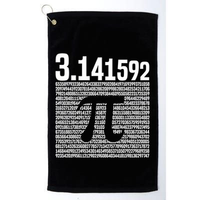 Coincidence I Think Not 3 14 Pie Love Math Day Happy Pi Day Gift Golf Towel