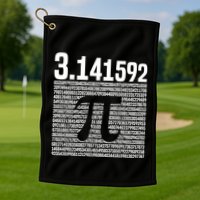 Coincidence I Think Not 3 14 Pie Love Math Day Happy Pi Day Gift Golf Towel