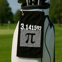 Coincidence I Think Not 3 14 Pie Love Math Day Happy Pi Day Gift Golf Towel