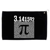 Coincidence I Think Not 3 14 Pie Love Math Day Happy Pi Day Gift Grommeted Golf Towel