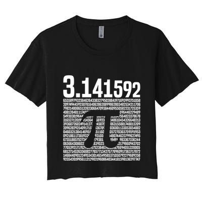 Coincidence I Think Not 3 14 Pie Love Math Day Happy Pi Day Gift Crop Top