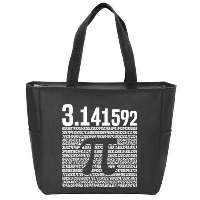 Coincidence I Think Not 3 14 Pie Love Math Day Happy Pi Day Gift Zip Tote Bag