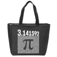 Coincidence I Think Not 3 14 Pie Love Math Day Happy Pi Day Gift Zip Tote Bag