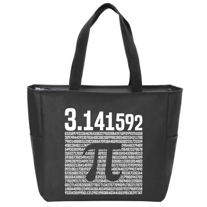 Coincidence I Think Not 3 14 Pie Love Math Day Happy Pi Day Gift Zip Tote Bag