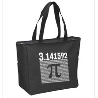 Coincidence I Think Not 3 14 Pie Love Math Day Happy Pi Day Gift Zip Tote Bag