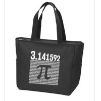 Coincidence I Think Not 3 14 Pie Love Math Day Happy Pi Day Gift Zip Tote Bag