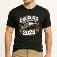 Cruising Into The New Year 2025 Family Matching Holiday Trip Cooling Performance Crew T-Shirt