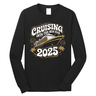 Cruising Into The New Year 2025 Family Matching Holiday Trip Long Sleeve Shirt