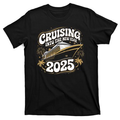 Cruising Into The New Year 2025 Family Matching Holiday Trip T-Shirt