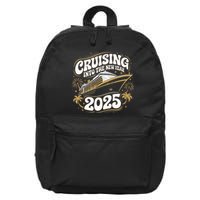 Cruising Into The New Year 2025 Family Matching Holiday Trip 16 in Basic Backpack