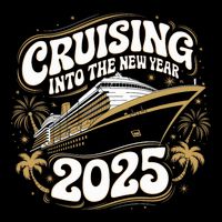 Cruising Into The New Year 2025 Family Matching Holiday Trip 16 in Basic Backpack