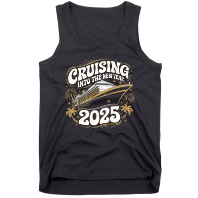 Cruising Into The New Year 2025 Family Matching Holiday Trip Tank Top
