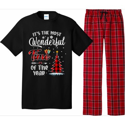 Christmas ItS The Most Wonderful Time Of The Year Gift Pajama Set