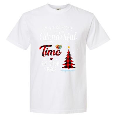 Christmas ItS The Most Wonderful Time Of The Year Gift Garment-Dyed Heavyweight T-Shirt