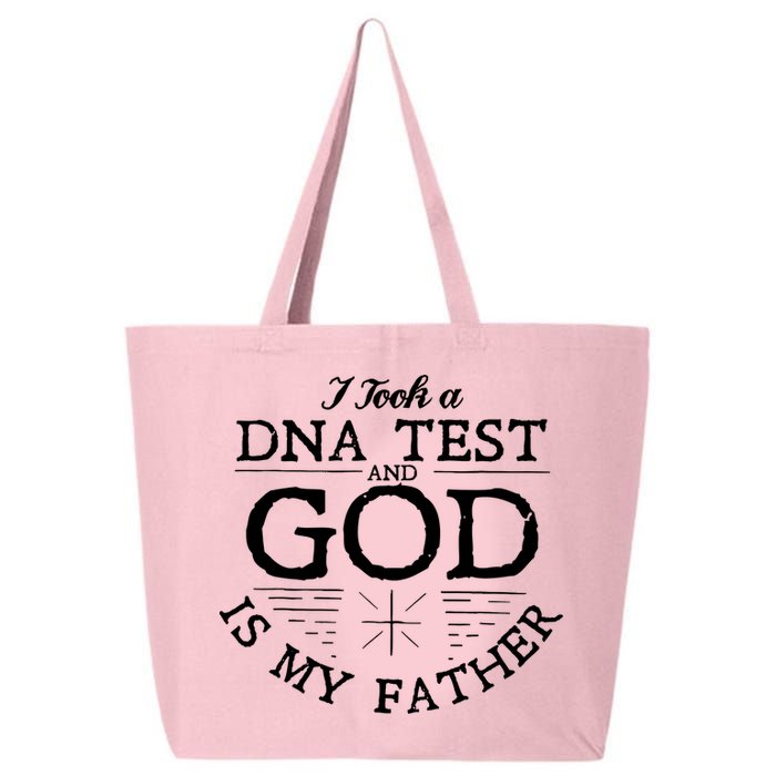 Christian I Took A DNA Test God Is My Father 25L Jumbo Tote