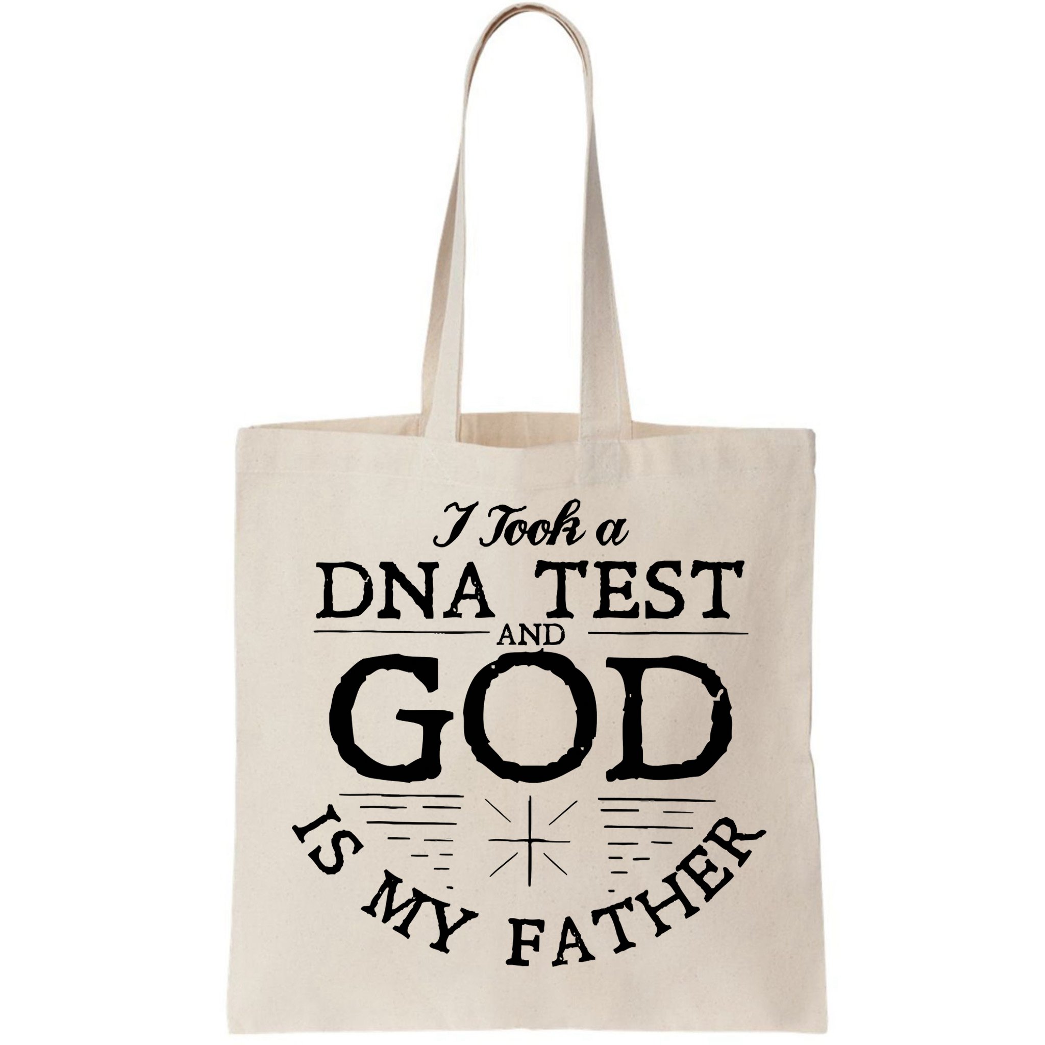 Christian I Took A DNA Test God Is My Father Bag