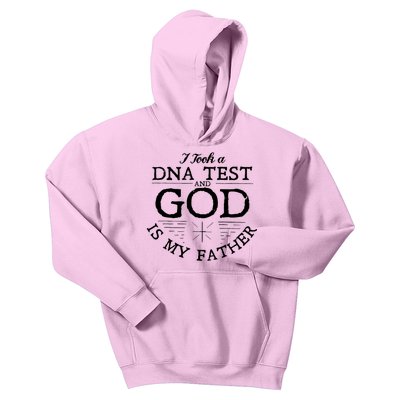 Christian I Took A DNA Test God Is My Father Kids Hoodie