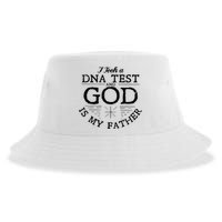 Christian I Took A DNA Test God Is My Father Sustainable Bucket Hat