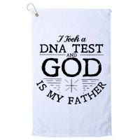 Christian I Took A DNA Test God Is My Father Golf Towel