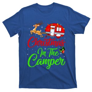 Christmas In The Camper Xmas Lighting Camping Rv Christmas Meaningful Gift T-Shirt