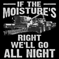 Cool If The Moisture's Right Farmer Gift Funny Farm Impact Tech Backpack