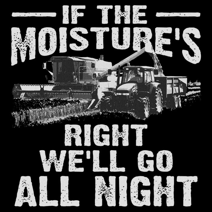 Cool If The Moisture's Right Farmer Gift Funny Farm Impact Tech Backpack