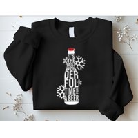 Christmas Its The Most Wonderful Time For A Beer Sweatshirt