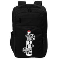Christmas Its The Most Wonderful Time For A Beer Impact Tech Backpack
