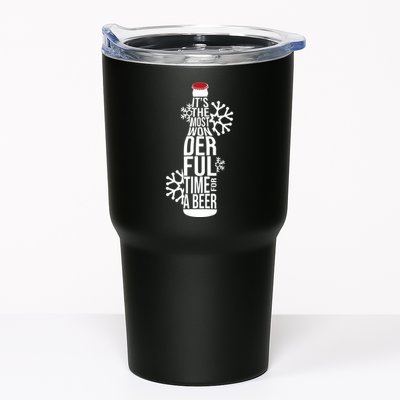 Christmas Its The Most Wonderful Time For A Beer Tumbler
