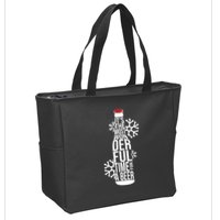 Christmas Its The Most Wonderful Time For A Beer Zip Tote Bag